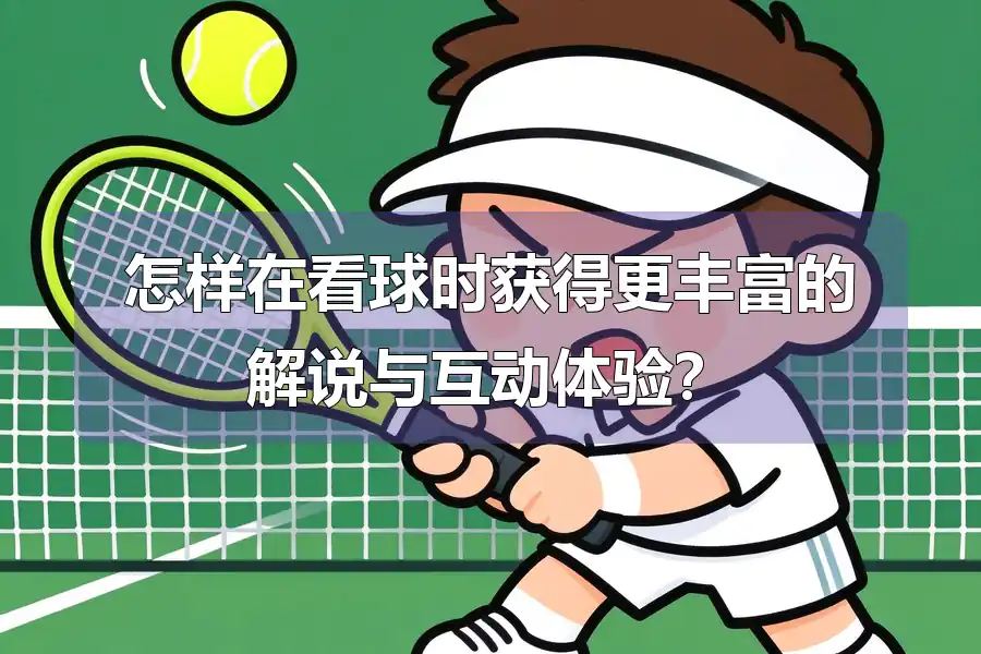 怎样在看球时获得更丰富的解说与互动体验?