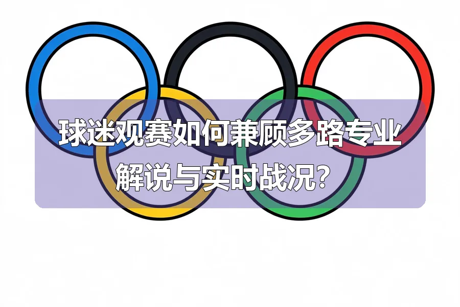 球迷观赛如何兼顾多路专业解说与实时战况？